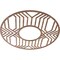 Ekena Millwork Empire Wood Fretwork Pierced Ceiling Medallion, Walnut, 36"OD x 13 1/8"ID x 1/4"T CMWP36X36X0250EPWA - alternate 2